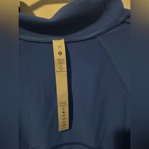 Lulu lemon crop long sleeve quarter zip